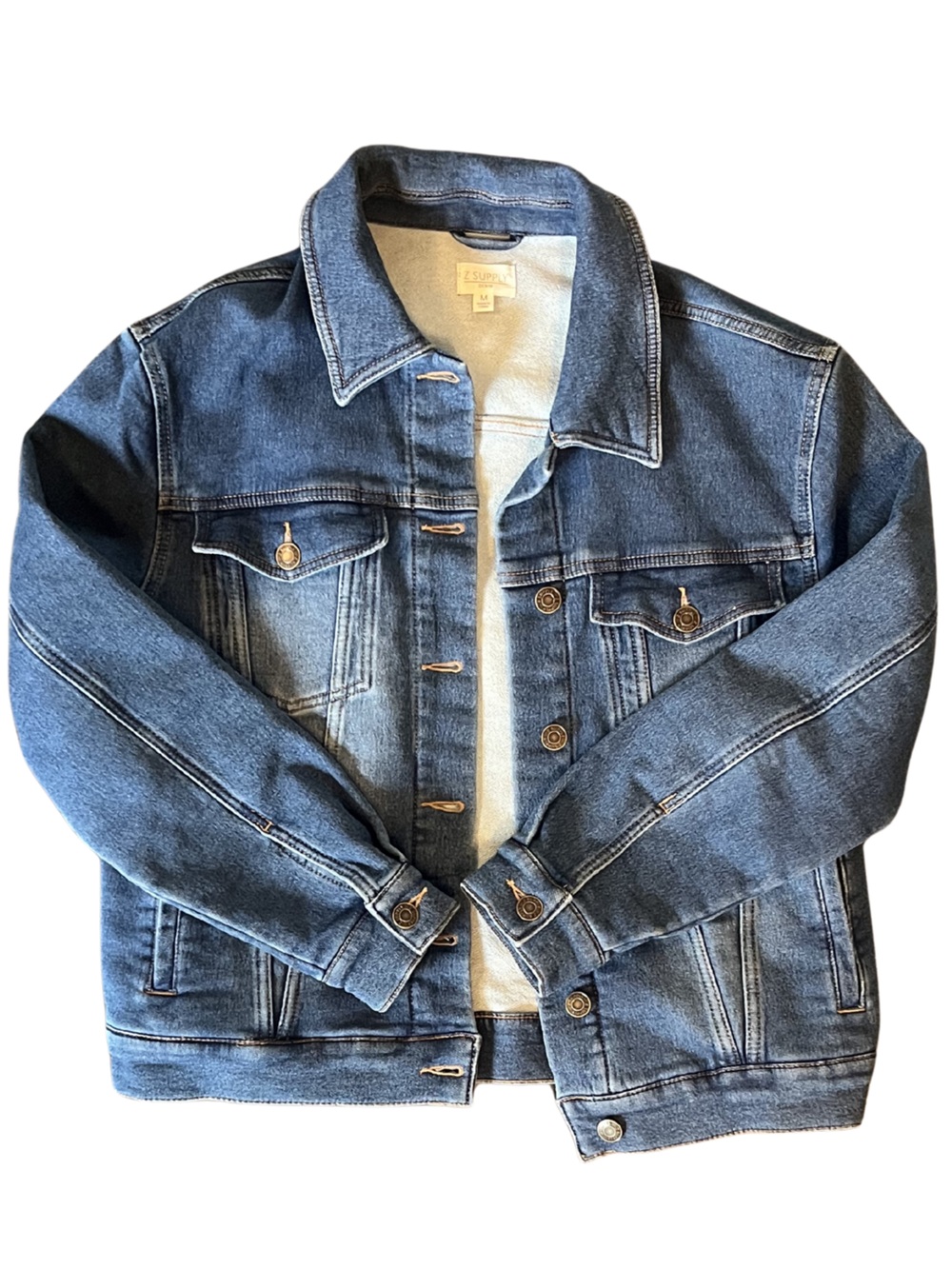 Z SUPPLY Denim Jacket | Vintage Indigo | Size M EUC - Picture 4 of 11